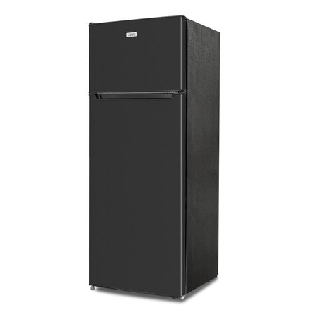 COMMERCIAL COOL 7.7 Cu. Ft. Top Mount Refrigerator, Black CCR77LBB